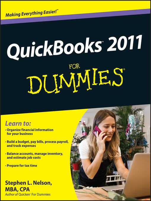 Title details for QuickBooks 2011 For Dummies by Stephen L. Nelson - Available